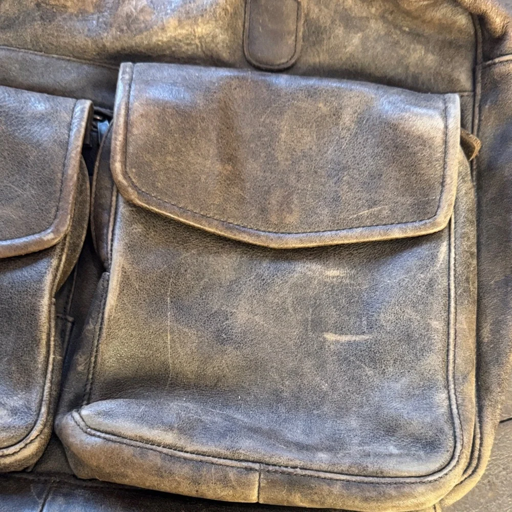 Vintage L.L. Bean Leather Satchel